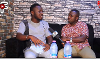 Lekzy DeComic (L) on Real Talk with Sammyflex (R)