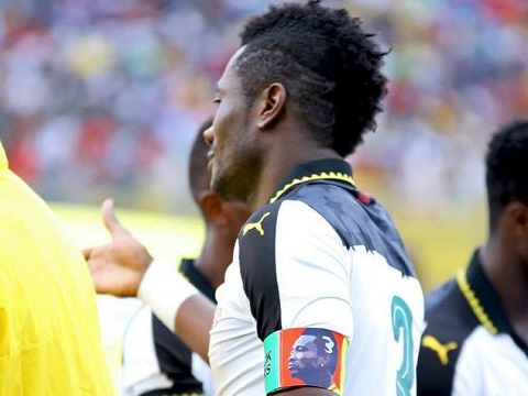 Black Stars captain Asamoah Gyan