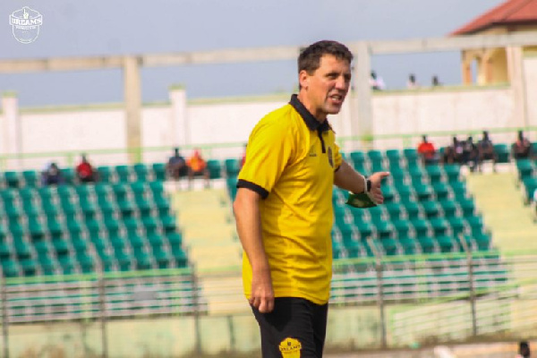 Dreams FC coach Vladislav Viric