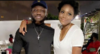 Actress Yvonne Nelson and Prince David Osei