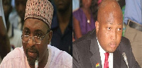 Mohammed Muntaka Mubarak (L) and Samuel Okudzeto Ablakwa (R)