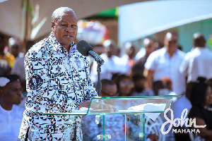 John Dramani Mahama is Ghana's former president