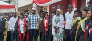 The graduation was held on Friday, May 19, 2023, at Ashanti New Town