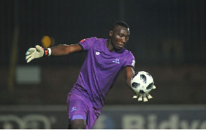 Black Stars goalkeeper Richard Ofori