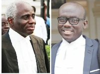 Attorney-General Godfred Yeboah Dame and veteran lawyer Tsatsu Tsikata