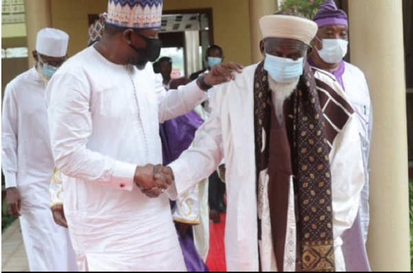 The Chief Imam(right) turns 101 today