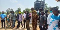 The initiative involves the installation of a mechanized borehole and provision of medical products