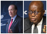 World Bank President, David Malpass and President Akufo-Addo