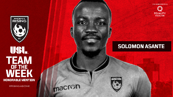 Solomon Asante has been in fine form since he joined Phoenix