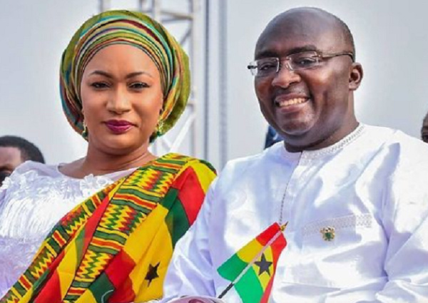 Second Lady, Samira Bawumia and Vice President, Dr. Mahamudu Bawumia