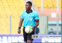 Ghanaian referee Daniel Laryea