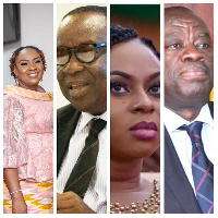 Mavis Hawa Koomson, Albert Kan Dapaah, Sarah Adwoa Safo, Ibrahim Awal Mohammed