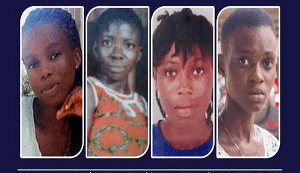 The four girls were kidnapped and subsequently murdered