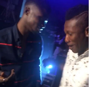 Kuami Eugene Chills With Asamoah