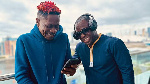 Shatta Wale and his manager Sammy Flex