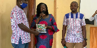 Professor Naana Jane Opoku-Agyemang with some teachers