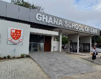 Frontage of the Ghana School of Law