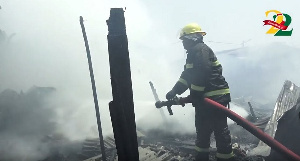 Several shops and properties were lost in the Wednesday fire outbreak at the Mallam Atta Market