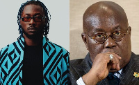 Kirani Ayat (left), Nana Addo Dankwa Akufo-Addo (right)