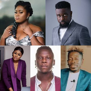 Ghanaian celebrities have shown solidarity to Nigerians