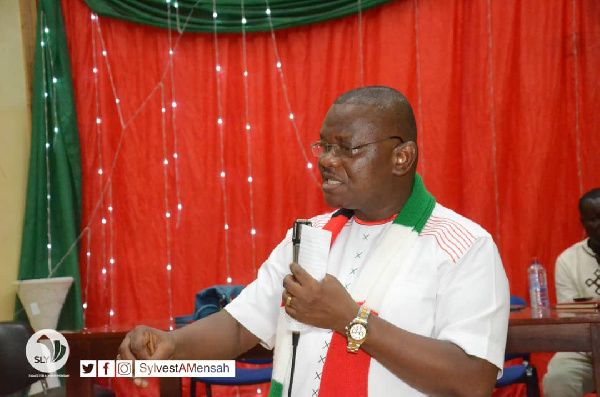 Sylvester Mensah, NDC presidential aspirant