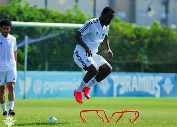 John Antwi getting back in shape