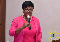 Otiko Djaba,  former Gender Minister