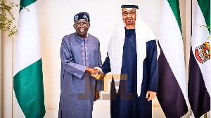 Bola Tinubu And Mohamed Bin Zayed Al Nahyan