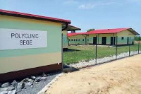 The newly opened Sege Poly Clinic in the Ada West District