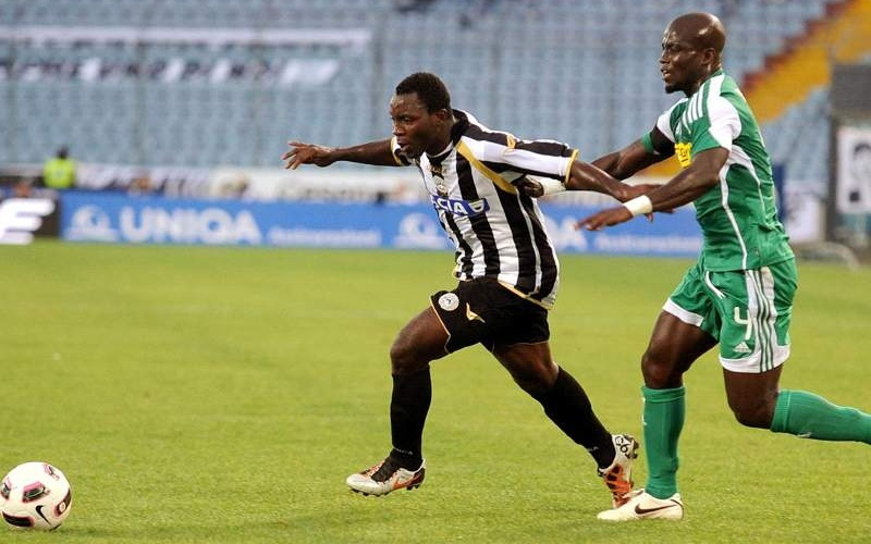 Kwadwo Asamoah and Stephen Appiah | File photo