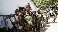 Somali National Army soldiers