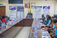 Education Minister Dr Yaw Osei Adutwum in a meeting with some stakeholders