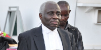 Lawyer Tsatsu Tsikata representing the NDC