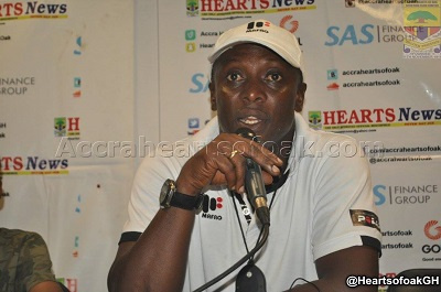 Hearts of Oak caretaker coach Yaw Preko