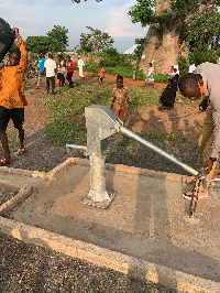 The borehole has ended the aged-long water problem facing the Nkwantapong community