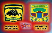 Kumasi Asante Kotoko and Accra Hearts of Oak are Ghana's biggest football clubs