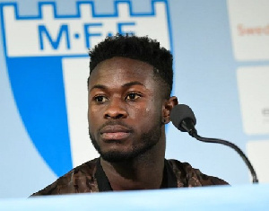 Kingsley Sarfo back to training after serving weeks in jail due to false allegation against him