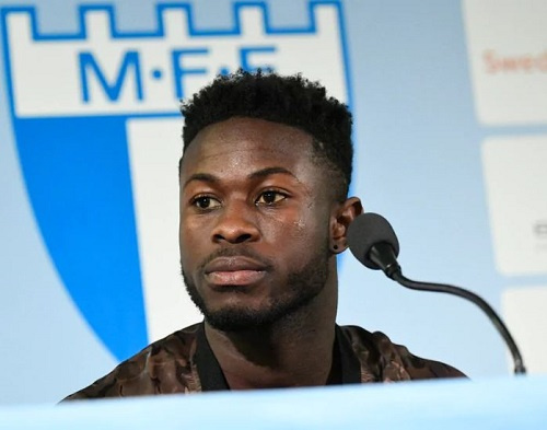 Kingsley Sarfo back to training after serving weeks in jail due to false allegation against him