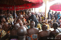 Nana Akufo-Addo makes courtesy call on Asantehene - Otumfuo and Asanteman Council.