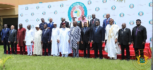 President Akufo-Addo with other African leaders