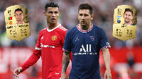 Football greats, Messi and Ronaldo