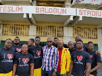 The Black Arms are currently in Nigeria for the Africa Armwrestling Championship