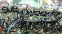 Some personnel of the Ghana Armed Forces