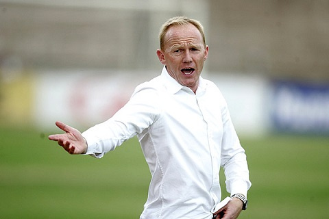 Hearts coach Frank Nuttal