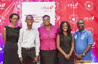 Officials of UBA and past winners of the easy competition