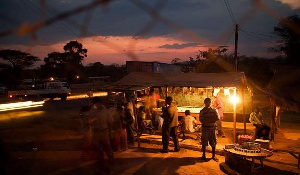 Borders will remain open but this roadside bar close to Zimbabwe will have to close