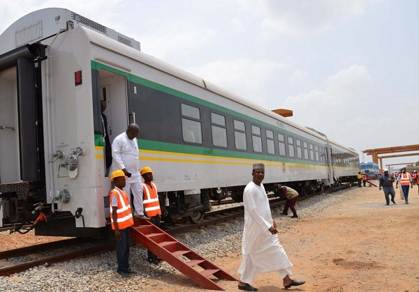 The Buhari government pride itself with improving rail network in Nigeria | File photo