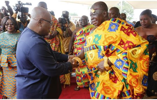 Asantehene became the 16th Chief of the Kingdom on April 26, 1999