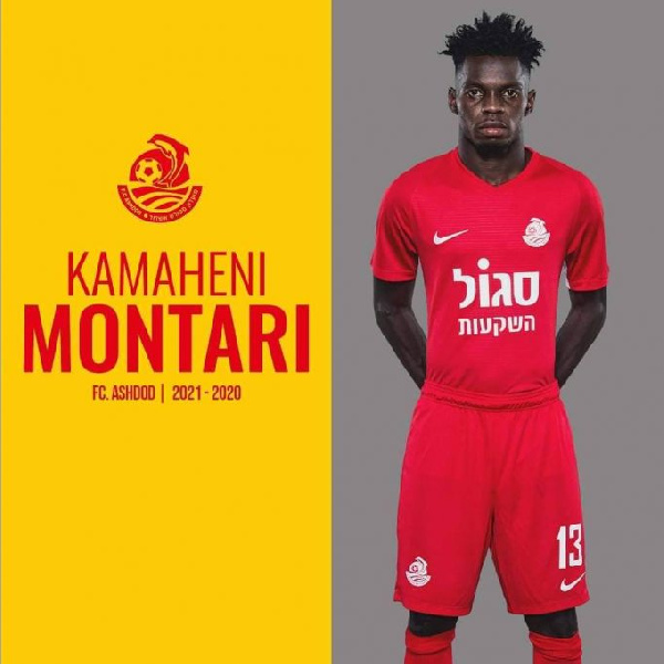 Ghanaian defender Montari Kamaheni