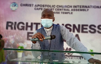 Rev David Biney, Cape Coast Area Head Pastor, Christ Apostolic Church